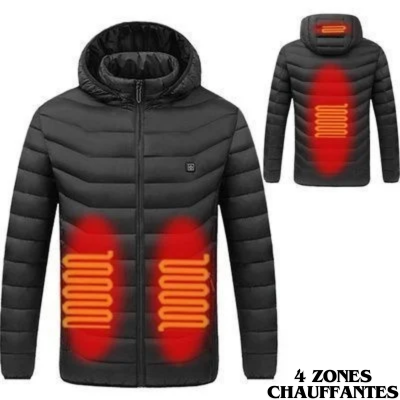 Veste chauffante pour homme et femme, gilets métropolitains, manteau chaud, randonnée, camping, automne, hiver