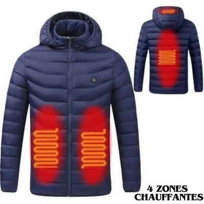 Veste chauffante pour homme et femme, gilets métropolitains, manteau chaud, randonnée, camping, automne, hiver