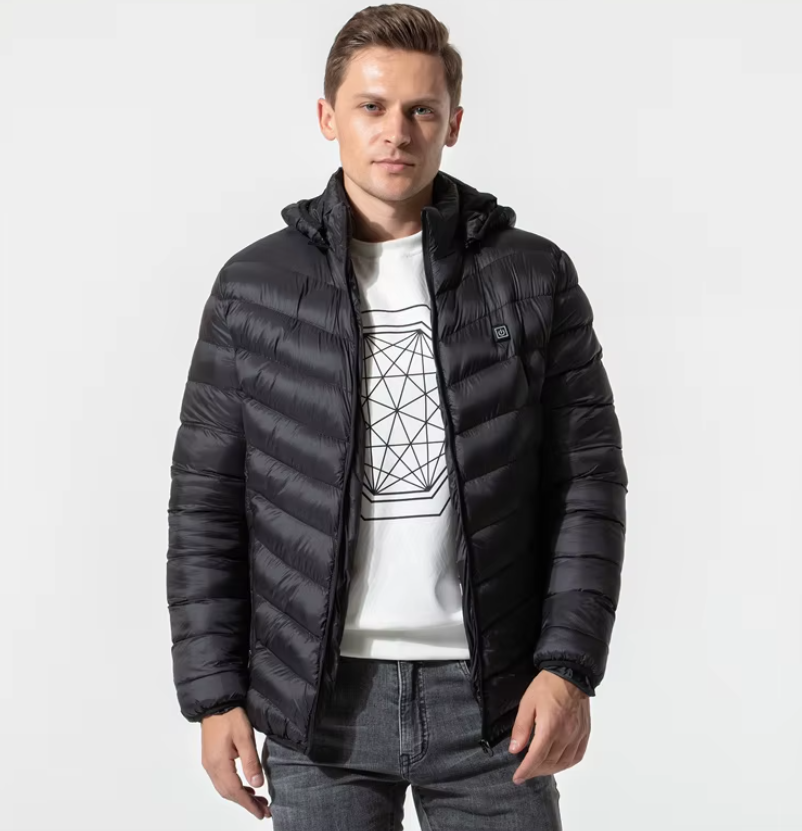 Veste chauffante pour homme et femme, gilets métropolitains, manteau chaud, randonnée, camping, automne, hiver